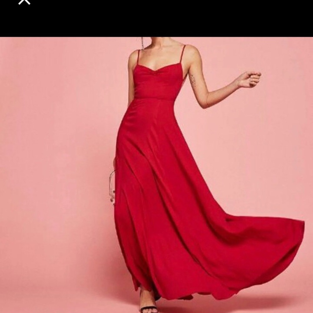 Woman dining dress